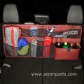 Car Trunk Backseat Organizer Leather Car Organizer Foldable
